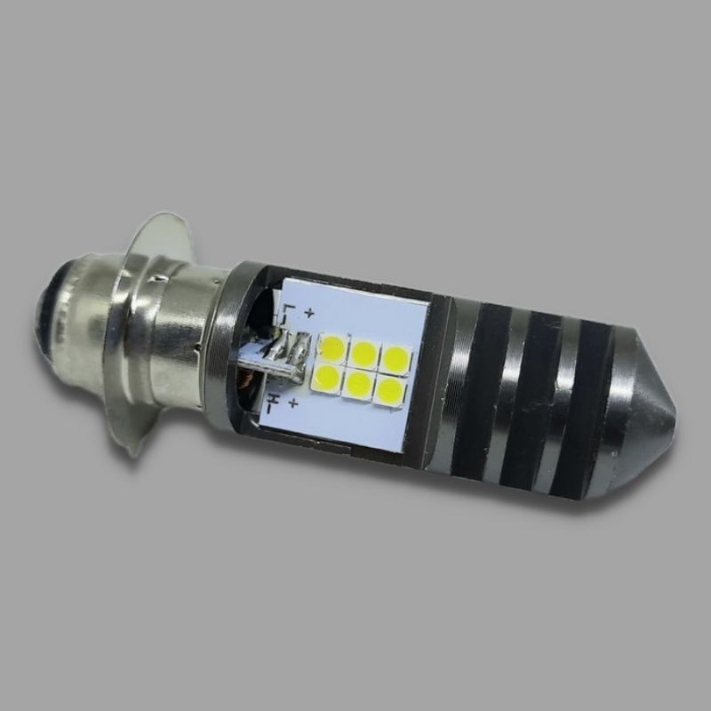 Lampu xenon H6 bebek matic AC DC 12 mata universal semua motor