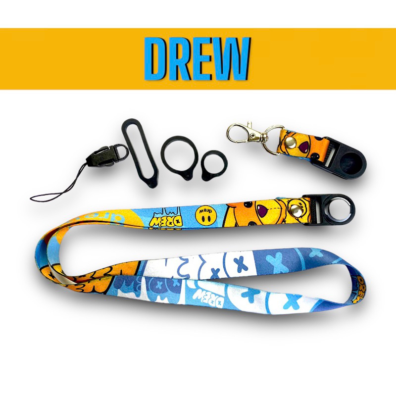 

DREW PURE BLUE LANYARD GANTUNGAN HANDPHONE PREMIUM