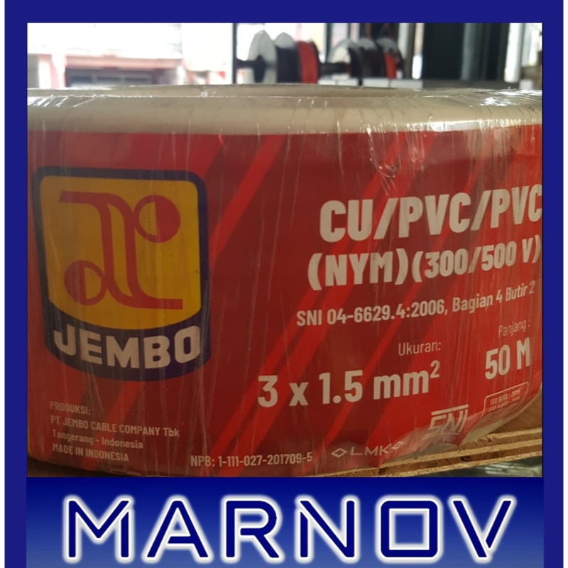 NYM 3x1.5 Kabel Listrik Tunggal