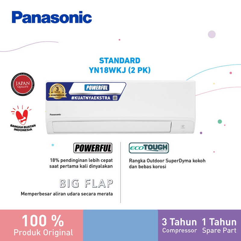 Panasonic CS/CU-YN18WKJ AC Standart [2 PK]