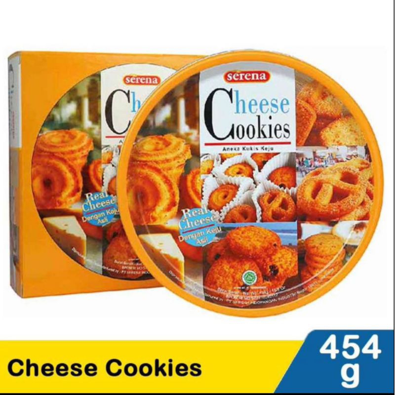 

[SERENA] cheese cookies aneka kukis keju