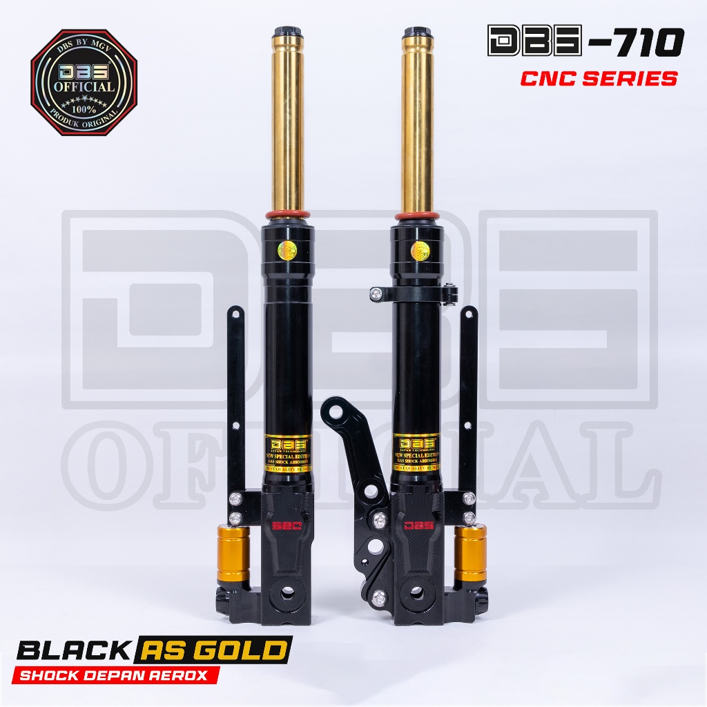 DBS 710 New Edition Shock Depan Komplit  Aerox New Aerox Old