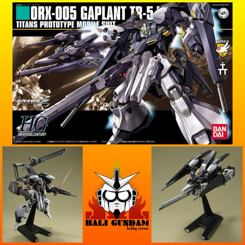 HG 1/144 ORX-005 GAPLANT TR-5 HRAIROO Bali Gundam Hobby Corner Bandai Original