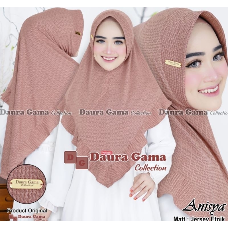 Daura Gama Anisya Bergo Instan