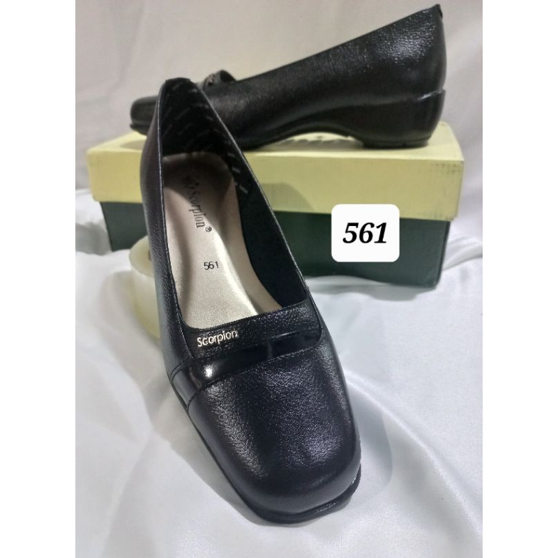 Sepatu Scorpion - 561 Sepatu Kulit Pantofel Wanita Flat Shoes