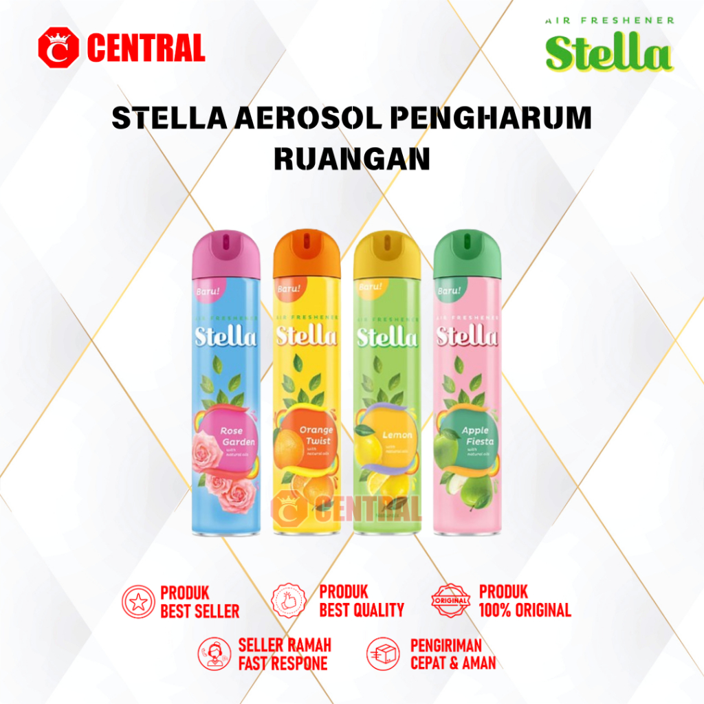 STELLA AEROSOL PENGHARUM RUANGAN 200ML