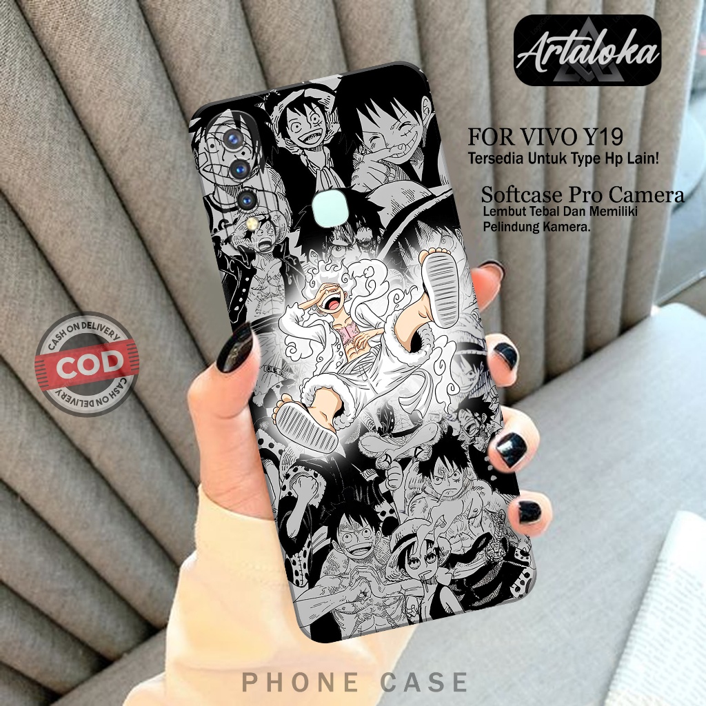 Case Hp VIVO Y19 Fashion Case Anime Softcase VIVO Y19 Silikon TPU Pro Camera Casing VIVO Y19 Cover H