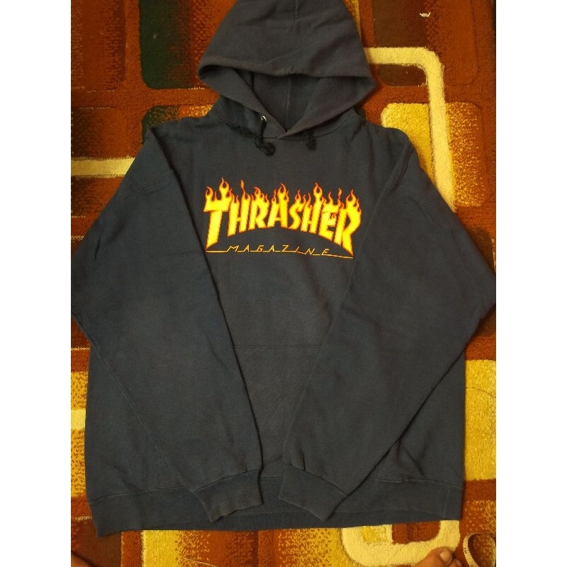 Thrasher flame hoodie
