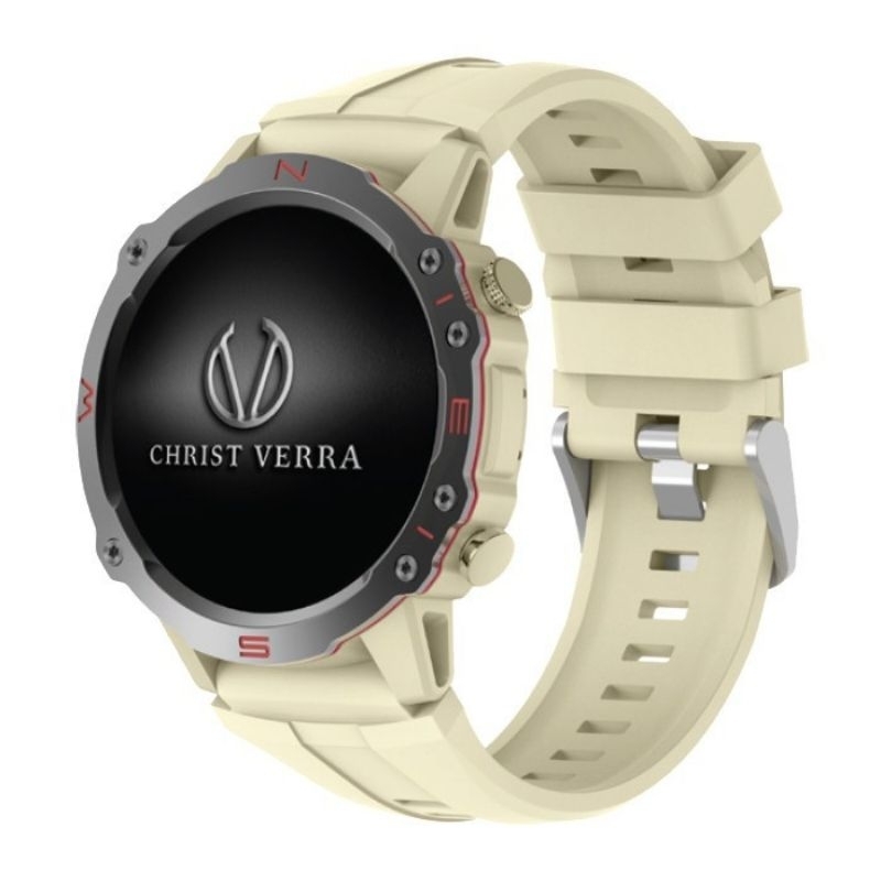 Jam Tangan SmartWatch CHRIST VERRA CV BEYOND 033H-BEIGE Original