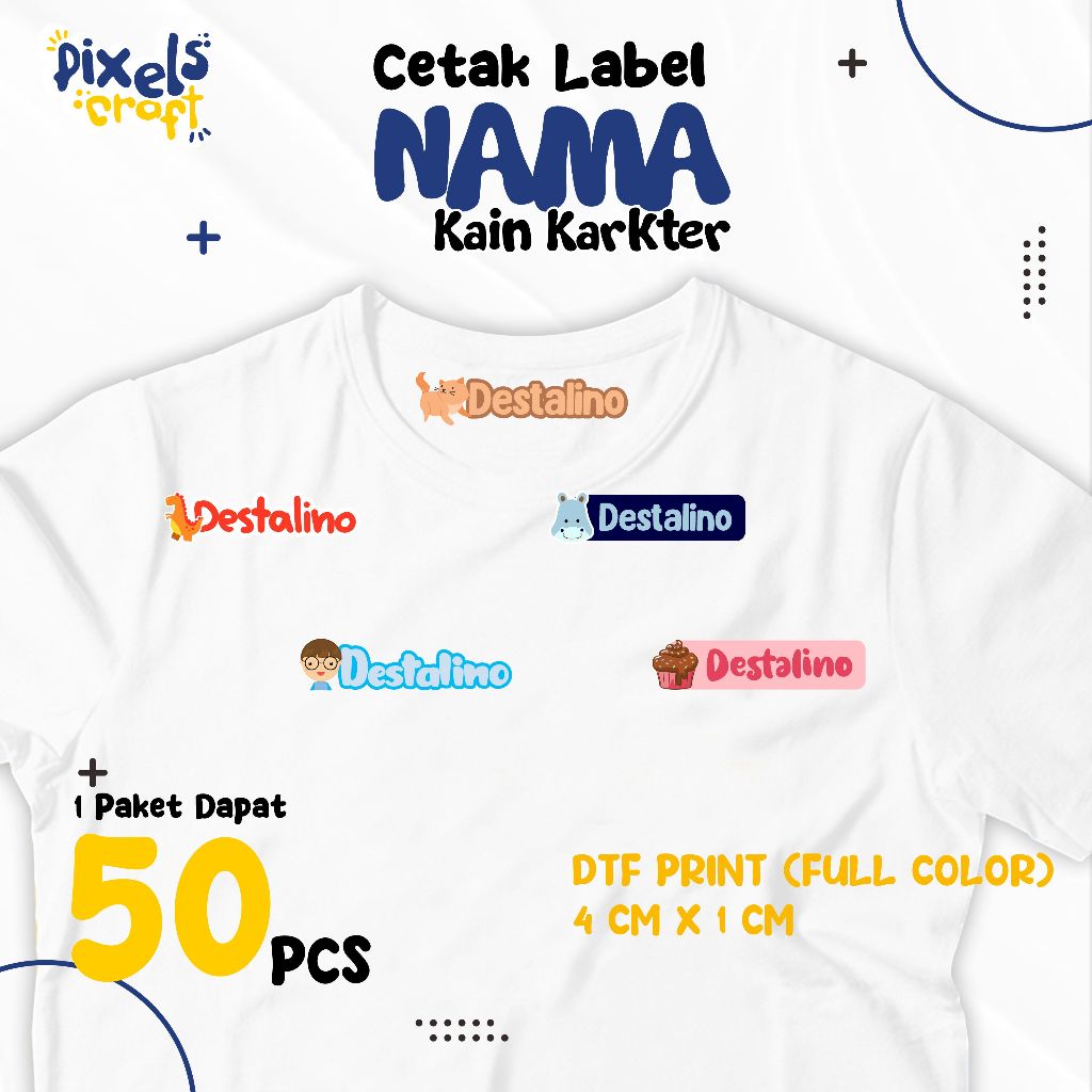 

STIKER KAIN NAMA KARAKTER/ STIKER KAIN LUCU TINGGAL TEMPEL