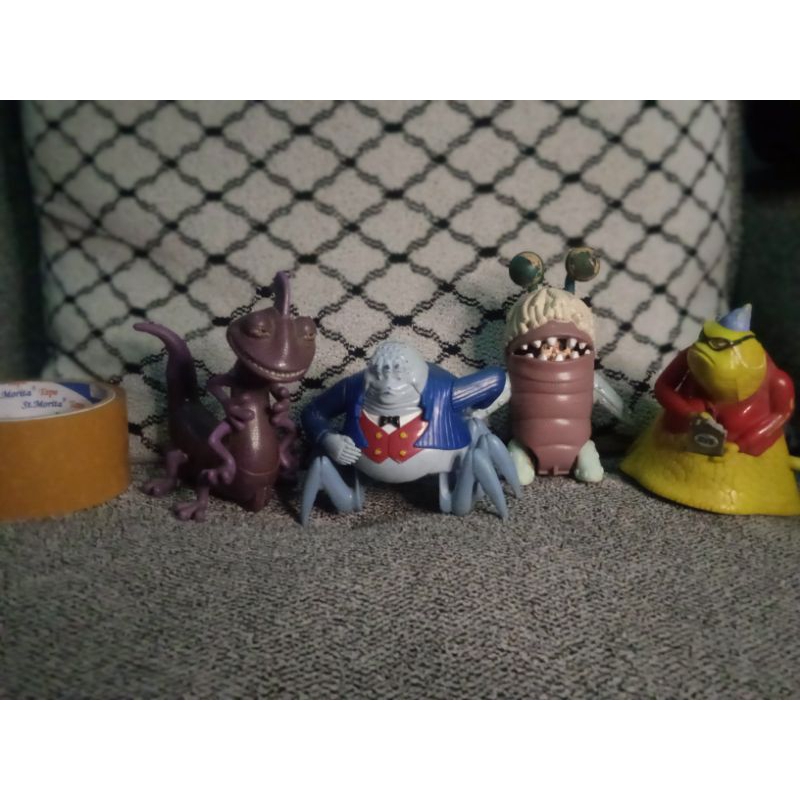 monster inc preloved mcd plastik