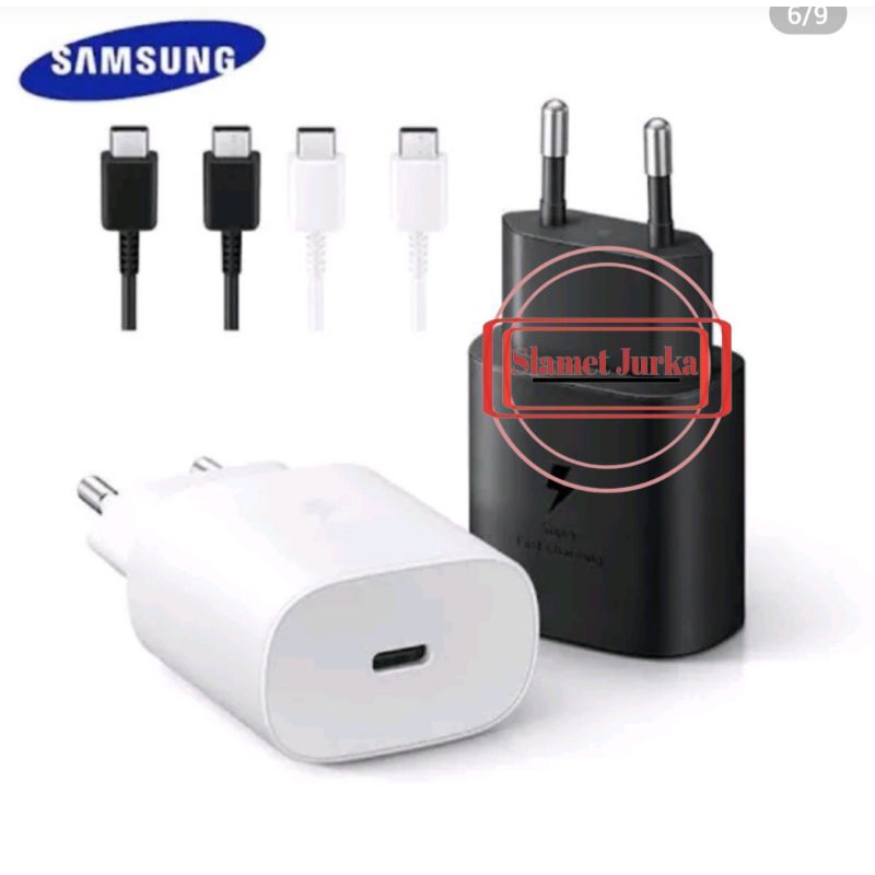 CHARGER FAST CHARGING 25WAT SAMSUNG S20FE ORIGINAL 100% ORIGINAL