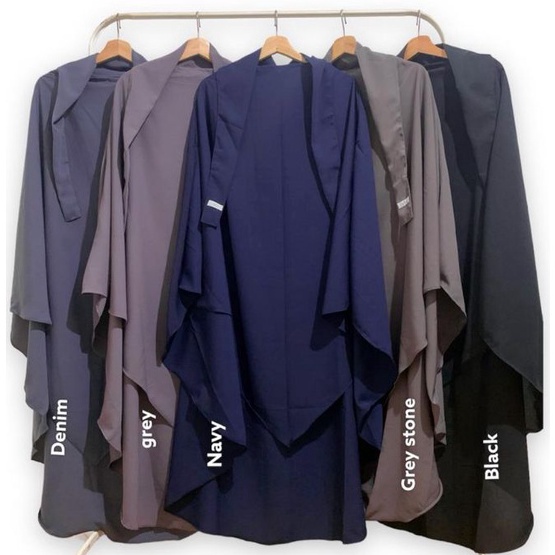 Termurah Lulla french khimar JUMBO bahan wolfis