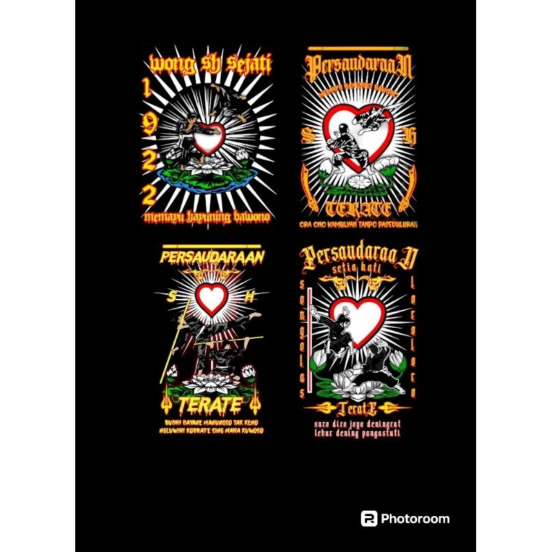 

STIKER ANTI AIR/STIKER LOGO PSHT PERSAUDARAAN SETIA HATI TERNATE