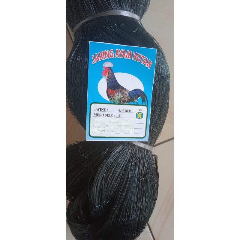 jaring ayam hutan bahan senar