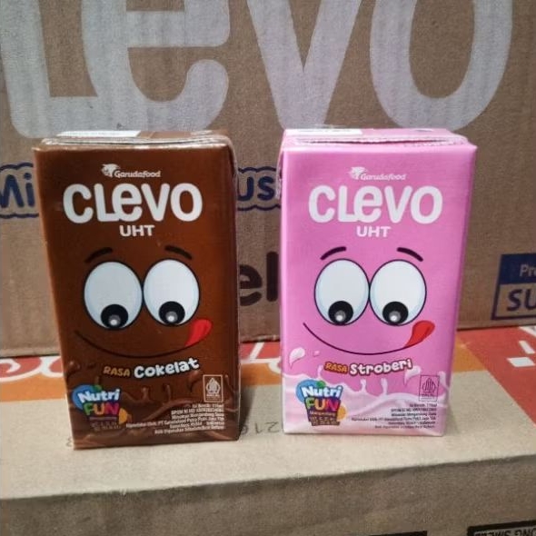 

Clevo uht Coklat/Strawberry 115ml harga terjangkau