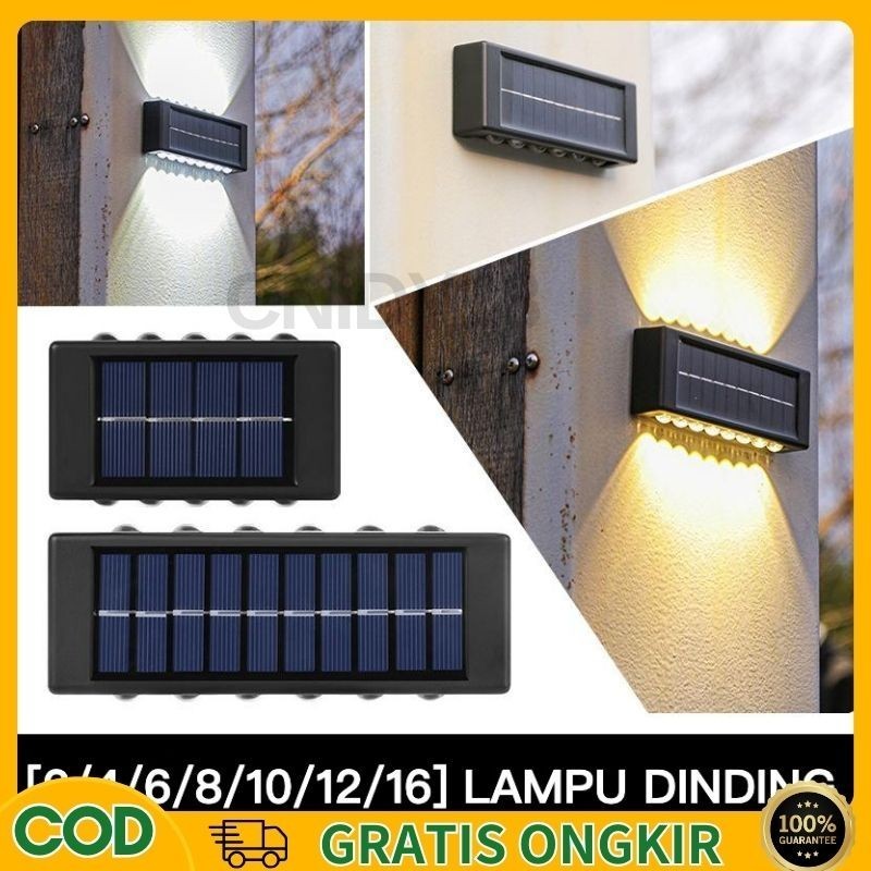 RB LED Lampu Taman Tenaga Surya COB Sensor Light LED Solar Lamp / Halaman Taman
