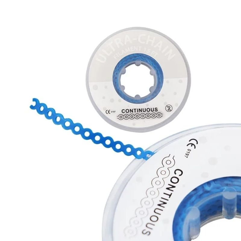 1 Roll Power Chain Continous Karet Behel Power Chain