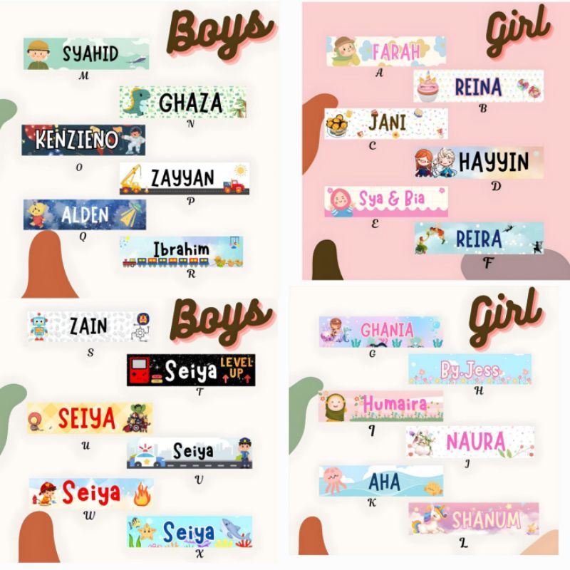 

(300 pcs) Stiker Kepemilikan Barang