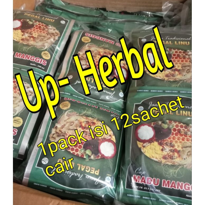 

Toko Spesial jamu madu manggis pegal linu1pack isi 12sacet