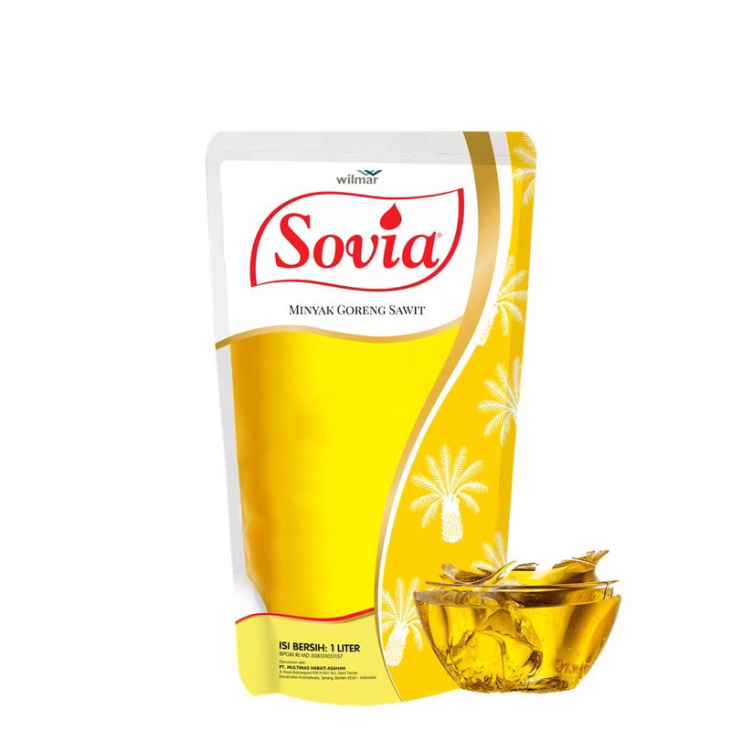 

Sovia Minyak Goreng Sawit 1 L