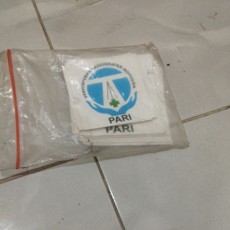 

stiker organisasi PARI PERHIMPUNAN RADIOGRAPER INDONESIA