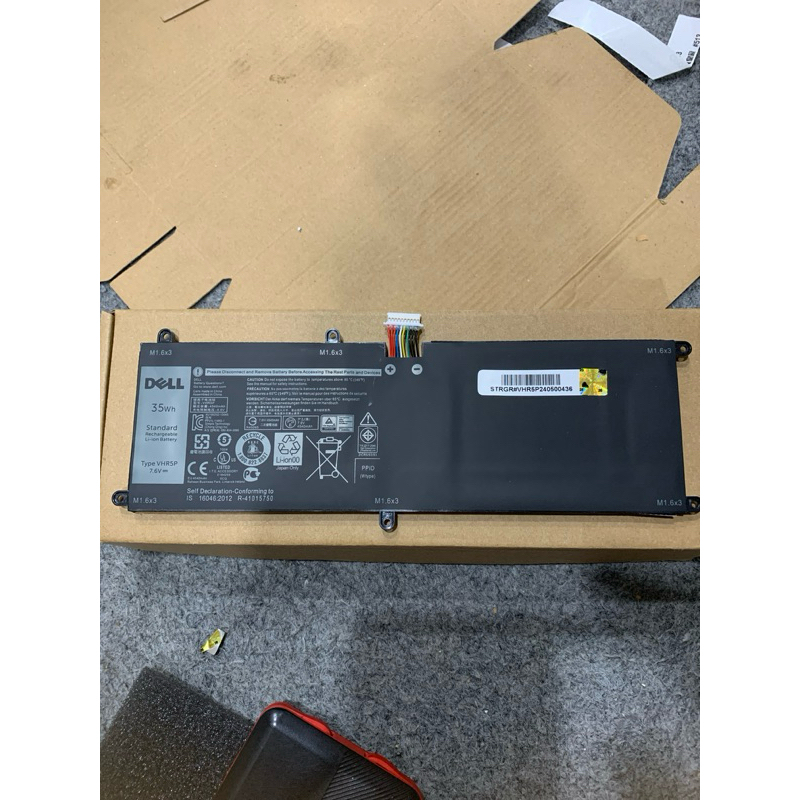 Baterai Dell Latitude 11 5175 5179 E5175 E5179 2 in 1 VHR5P 35WH Original