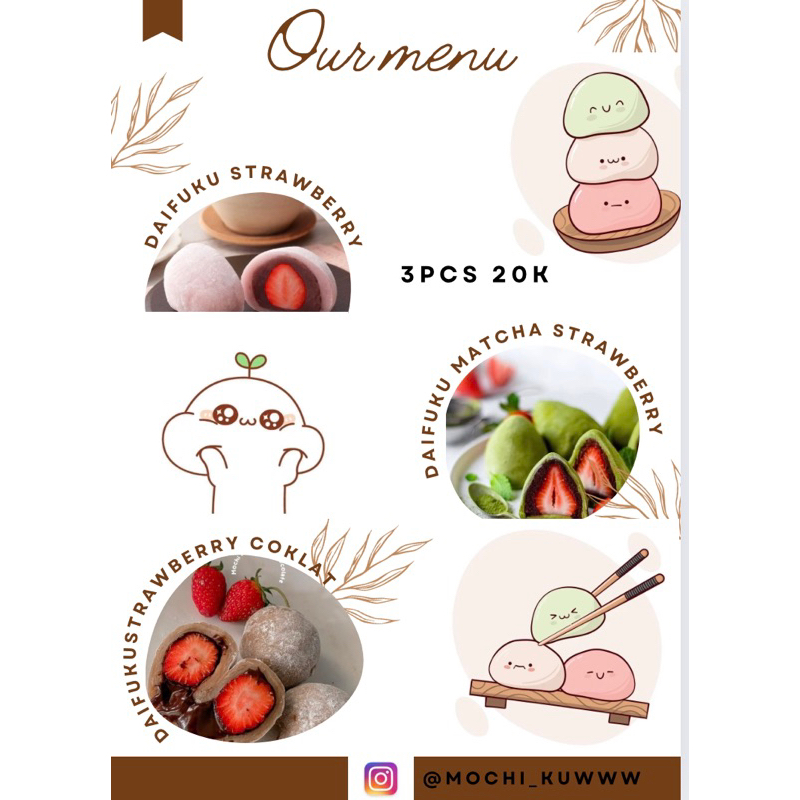 

mochi daifuku 3pcs