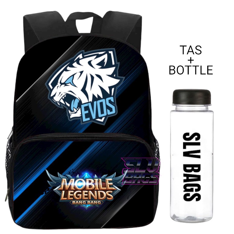 Yuk di order SLV BAGS  Tas Ransel Anak Laki Terbaru 222 Sekolah SD SMP TK PAUD ML Evos Esports Mobil