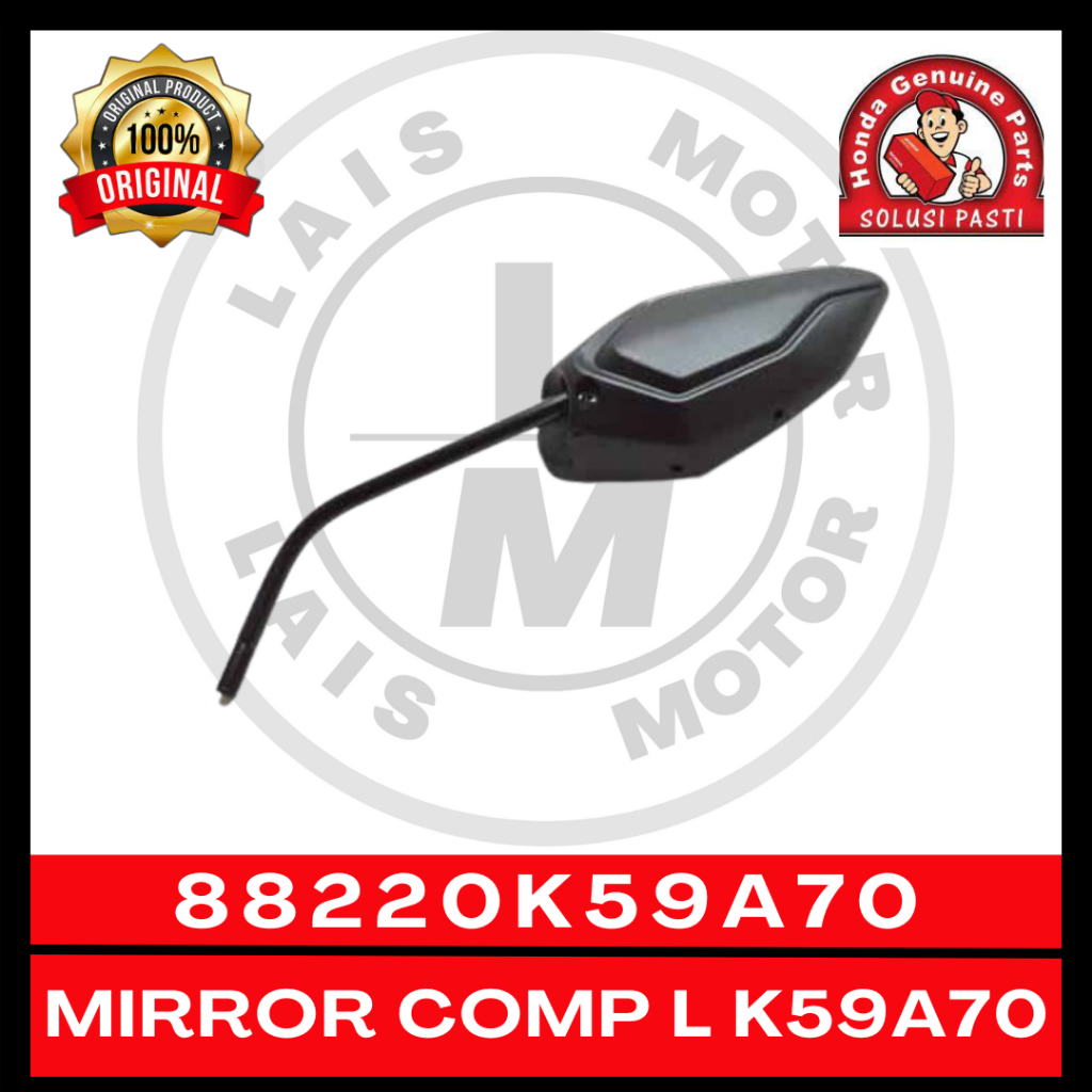 Spion Kiri K59A70 Vario 125 150 LED New 88220K59A70 ORI AHM