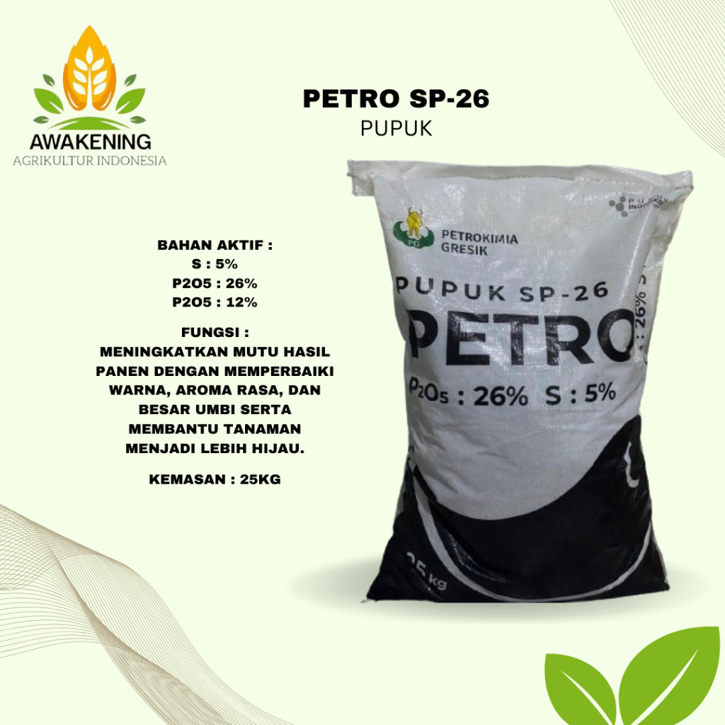 PUPUK PETRO SP-26 25KG