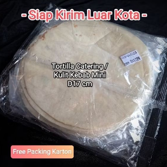 

Kulit Kebab / Tortila Catering 16cm Isi 10 pcs