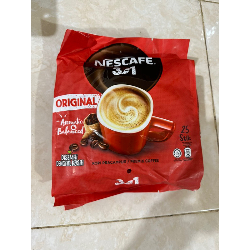 

Nescafe Original 3in1 @18grx25stik