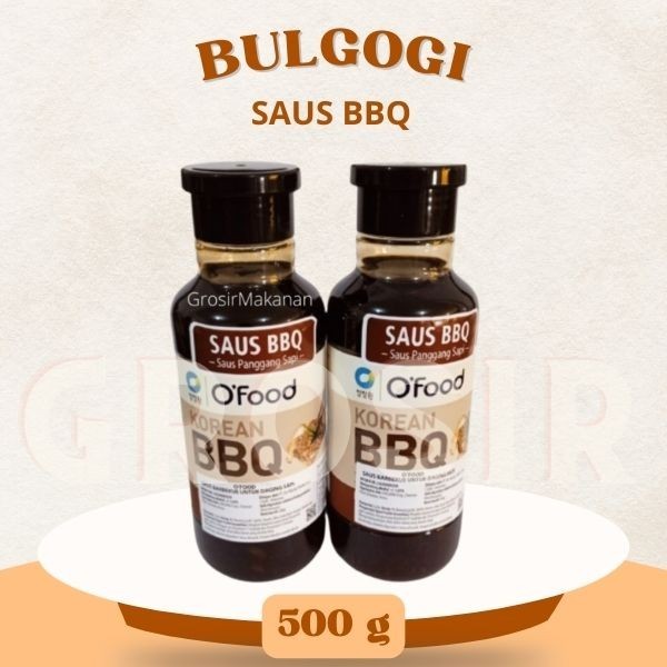 

Bumbu Instan - Saus barbeque Beef bulgogi marinade BBQ dan Galbi Marinade 500 gr - Halal