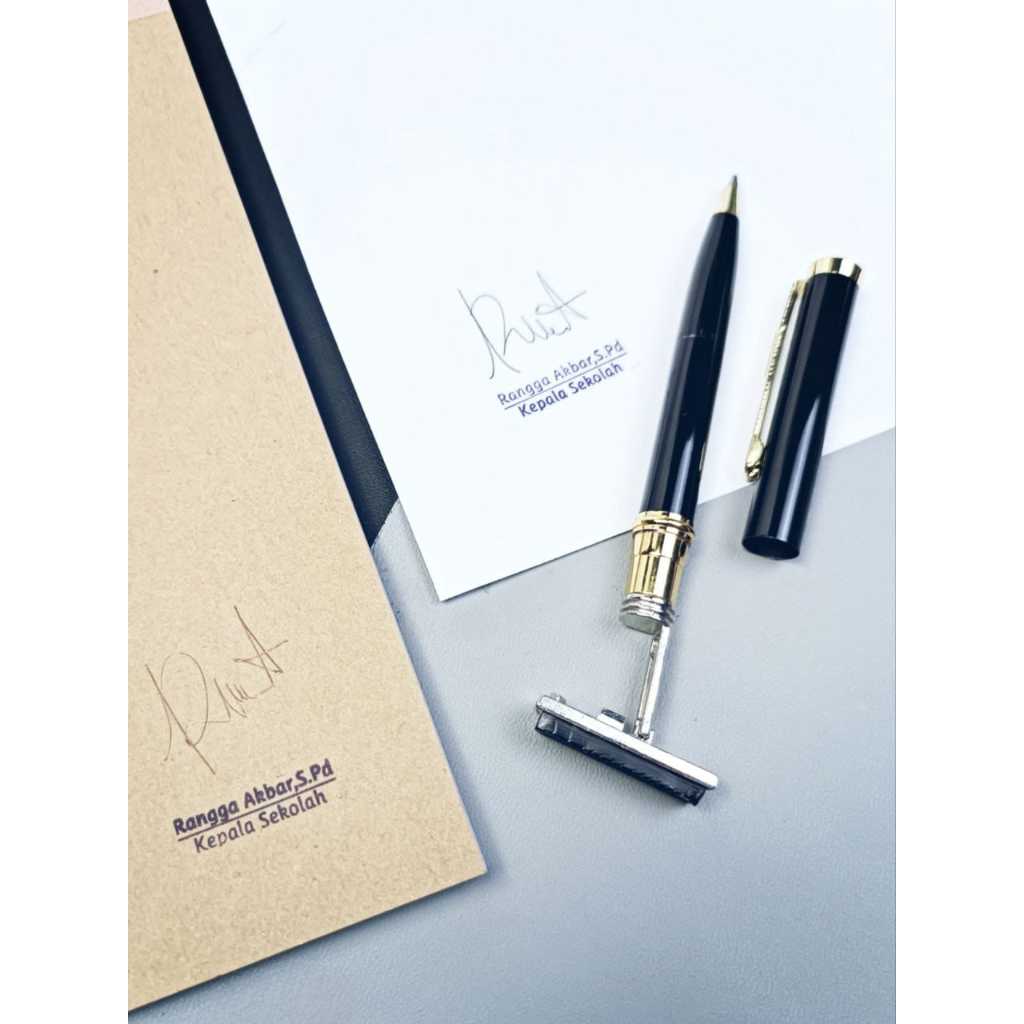 

Jual Stempel Bolpoin Stempel Pulpen Stempel Dokter/Direktur/Gift Bolpoin Stamp Classic Stamp Writer
