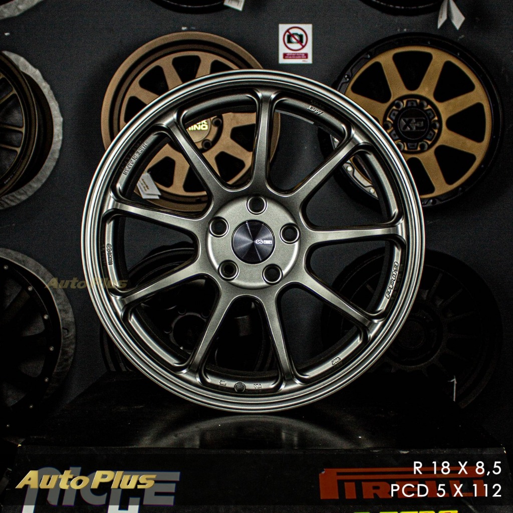 VELG ENKEI PF09 RING 18 PCD 5x112 Matte Dark Gunmetallic