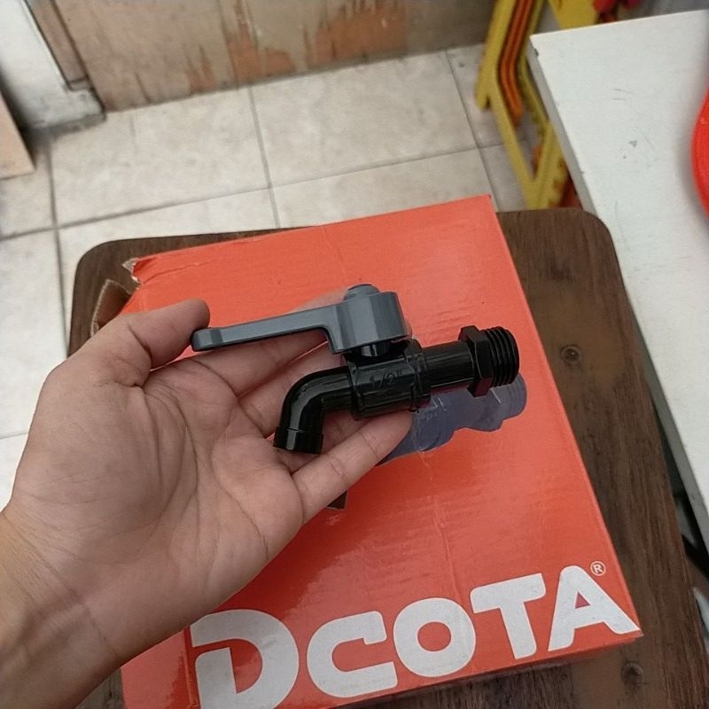 Dcota kran PVC ABS 1/2 inch ball besi