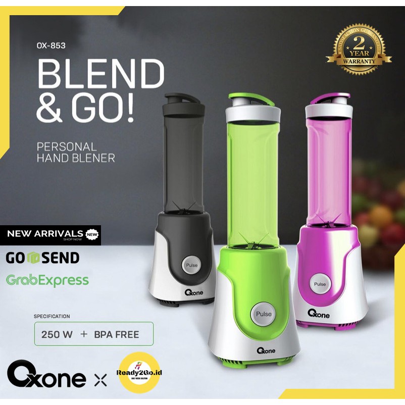 Oxone Hand Blender Ox-853 blender portable ox853 travel blender