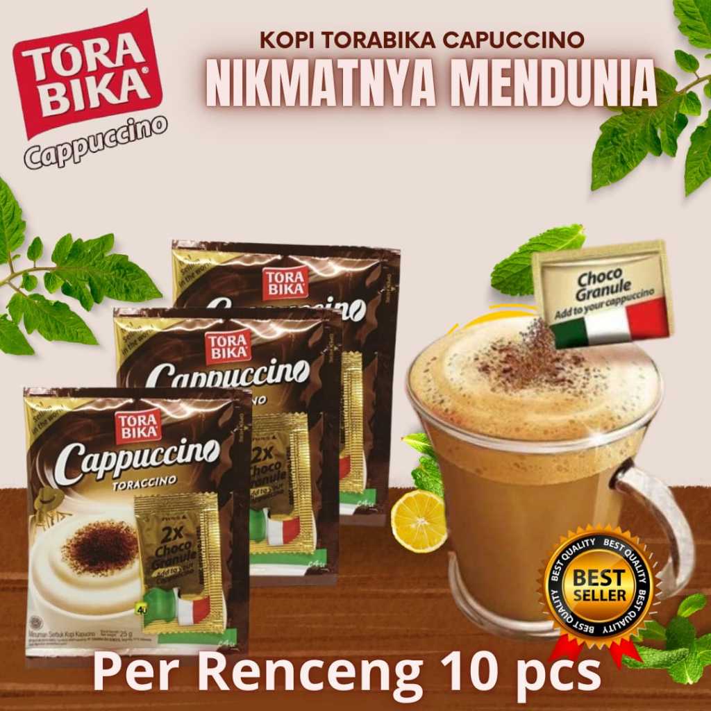 

KOPI CAPUCCINO TORABIKA RENCENG ( ISI 10 )