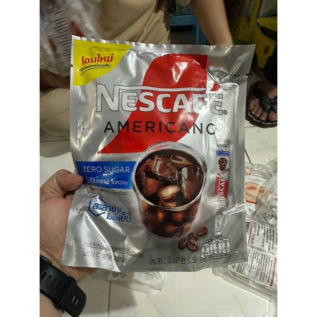 

ready Nescafe original/ coffee mix powder with finely ground roasted arabica coffee/nescafe thailand(HALAL)