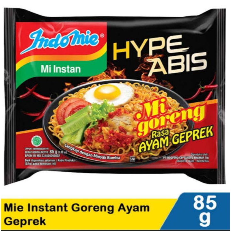 

Indomie Ayam Geprek