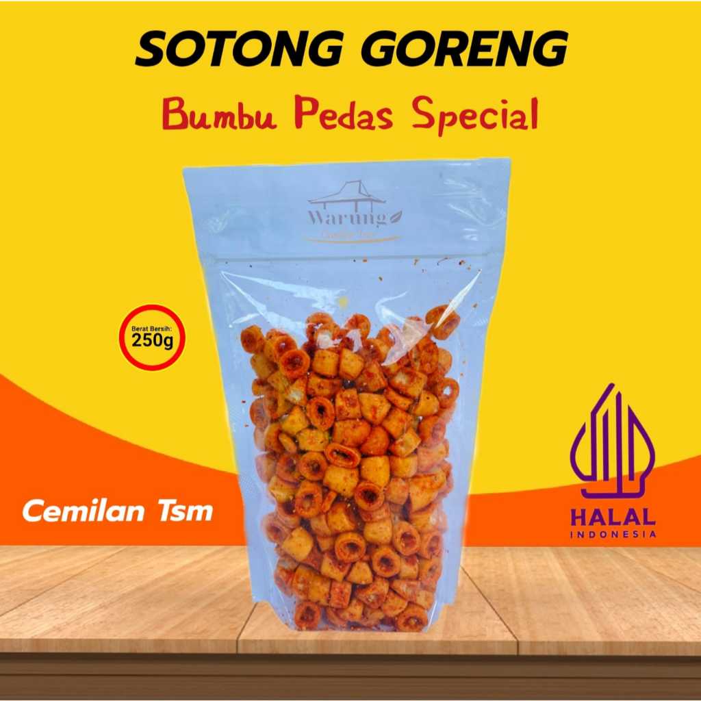 

Soteng Goreng Viral Bumbu Pedas Special / Gurih Renyah Pedas Manis