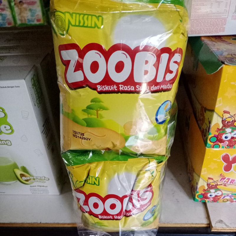 

NISSIN ZOOBIS BISKUIT RASA SUSU DAN MADU 1PACK ISI 10PCS