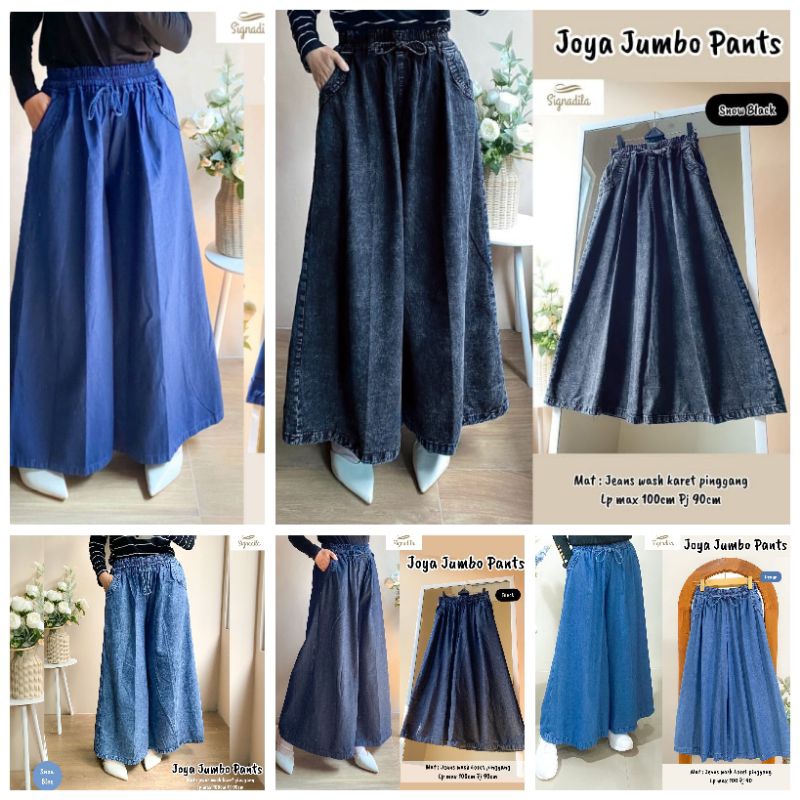 Barang baru||Joya Jumbo pants|Bona|Celana panjang jeans|