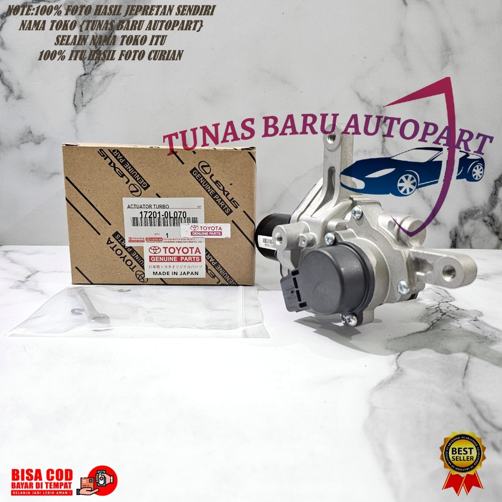 AKTUATOR TURBO TOYOTA HILUX VIGO 17201-0L070