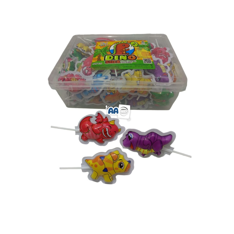 

C&J PERMEN DINO STICK TUPPERWARE ISI 50