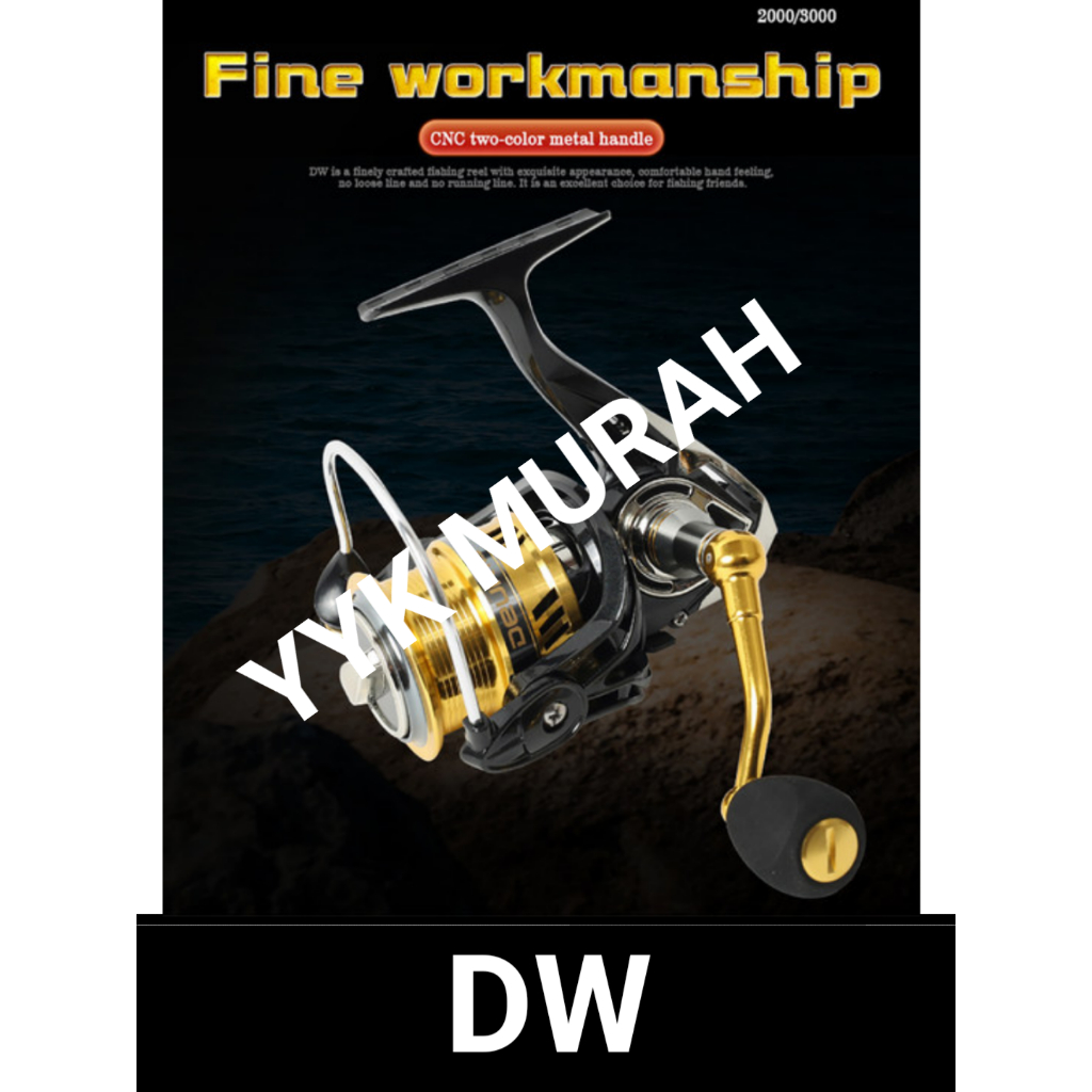 DW reel DEUKIO spinning MURAH 1
