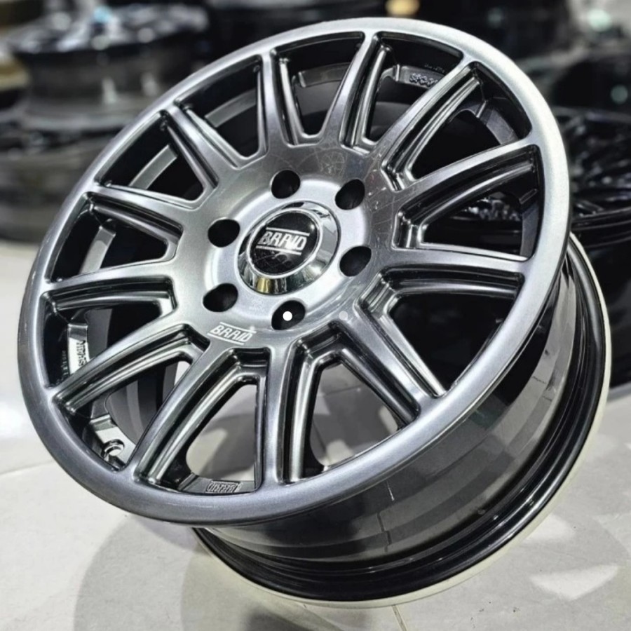 velg BRAID RALLY R17 velg mobil ring 17 pajero fortuner hilux triton