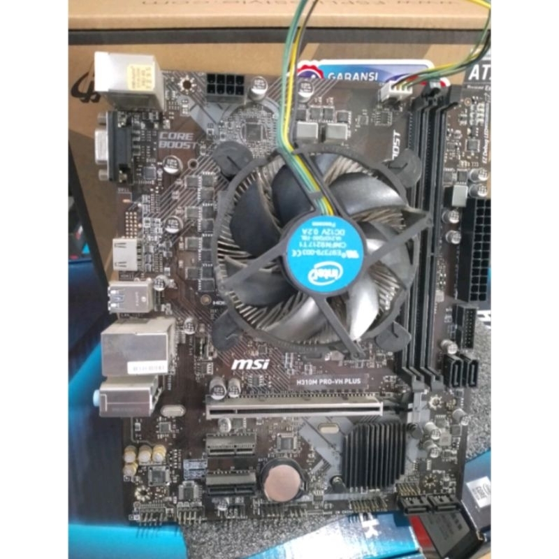 Intel Core i3 9100f + mobo msi H310M Pro-VH PLUS