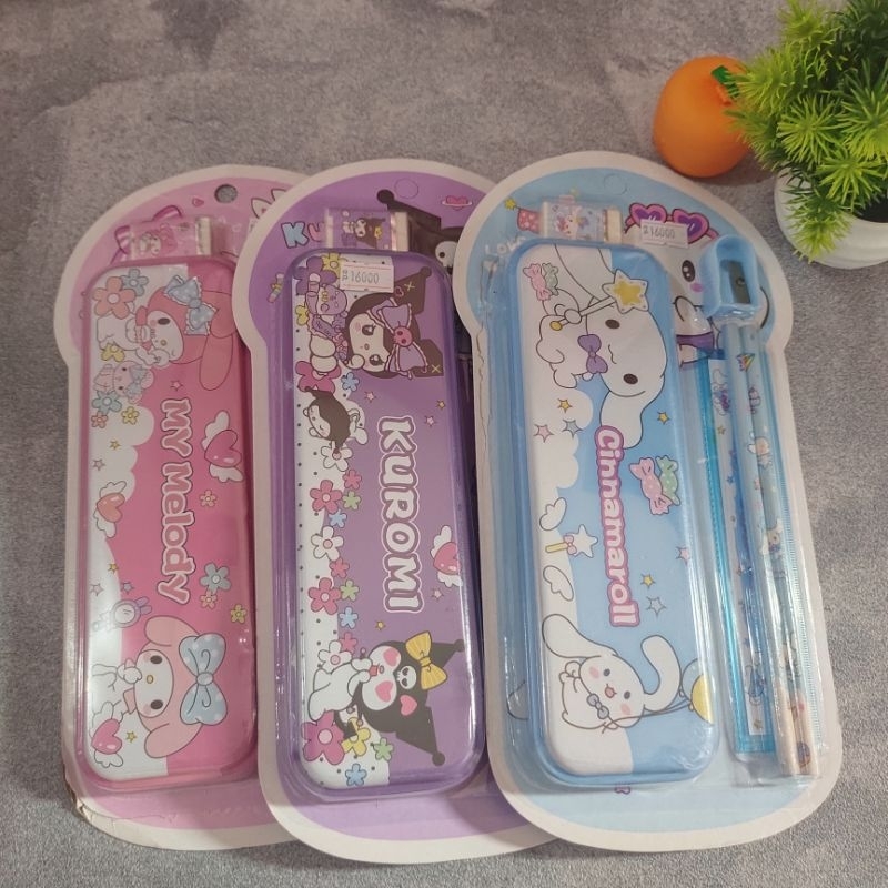 

KOTAK PENSIL SET SANRIO 6IN1